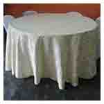 Damask Round Tablecloths