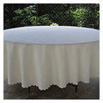 Damask Round Tablecloths