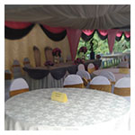 Damask Round Tablecloths